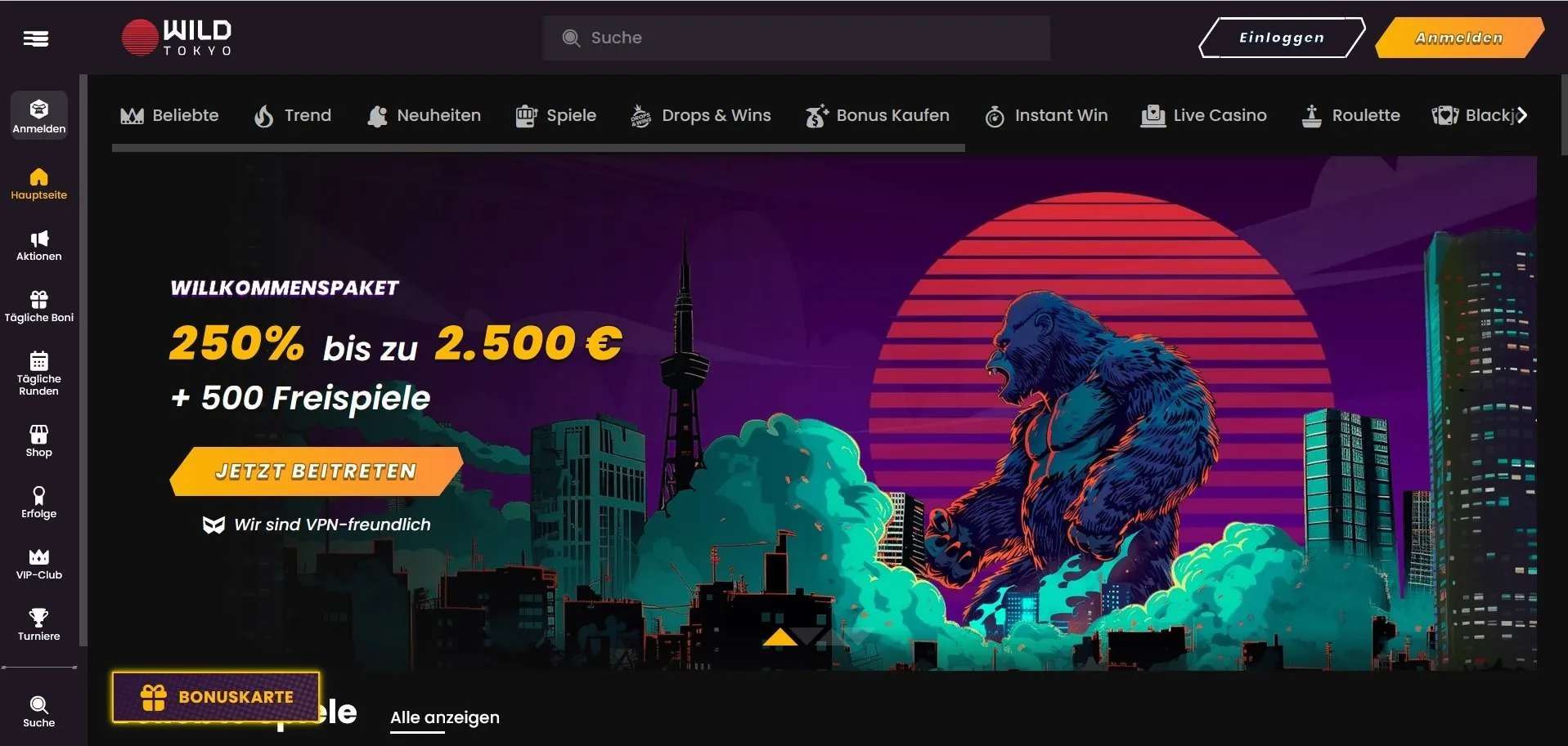 Wild Tokyo Casino Wild Tokyo Casino Startseite