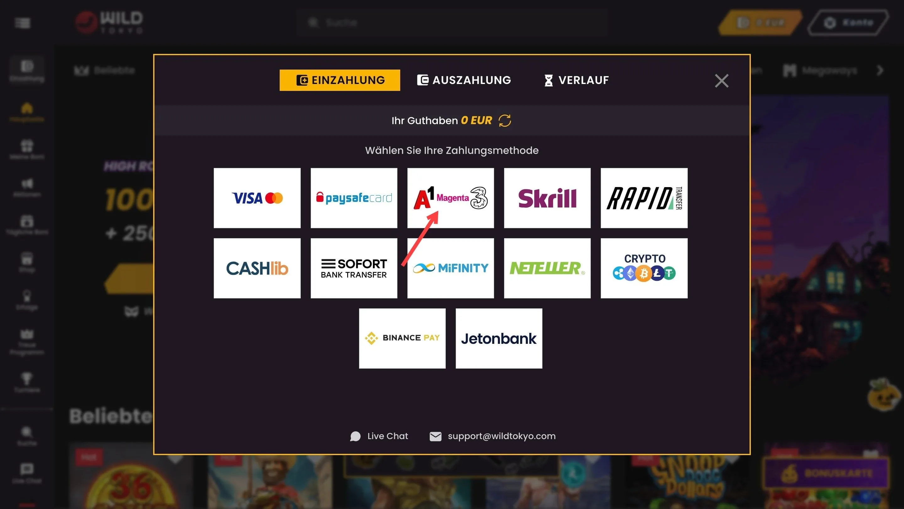 Wild Tokyo mit Handyrechnung